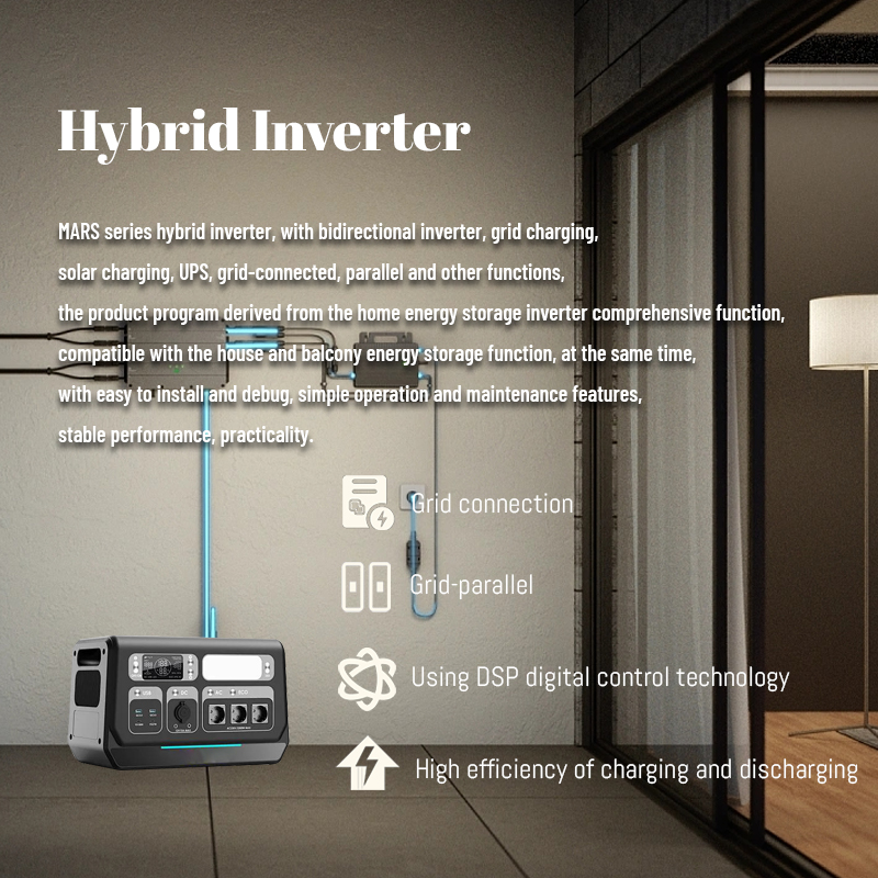 6KW Single Phase Solar Hybrid Inverter