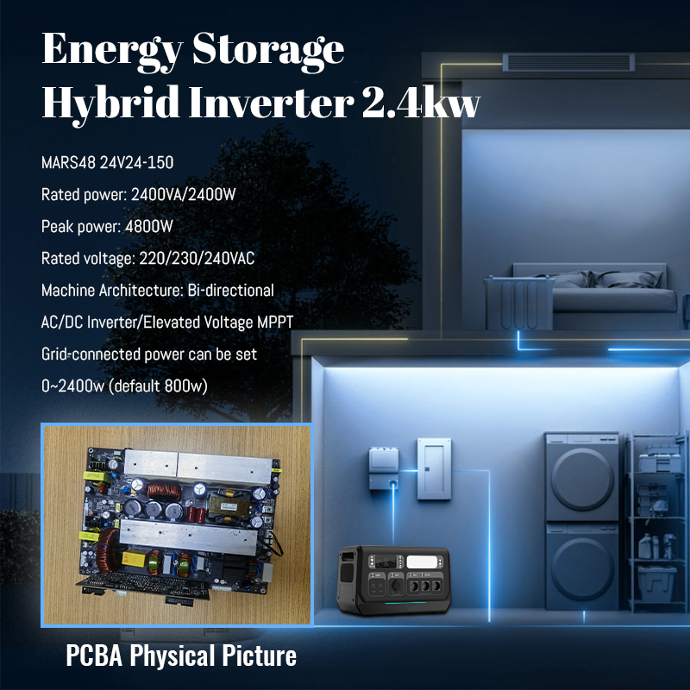 2.4KW All in one inverter