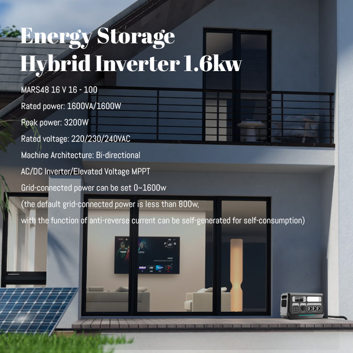 1.6KW Power Inverter For Solar Panels