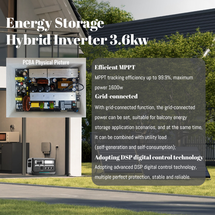 3.6KW Hybrid Solar Panels