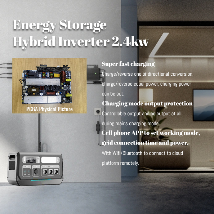 2.4KW Off Grid Hybrid Power Systems