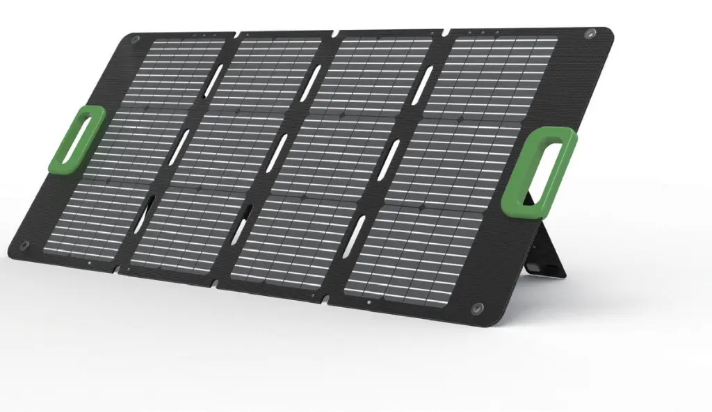 100W Foldable Solar Charger, the Power Companion for Travel in Europe and America